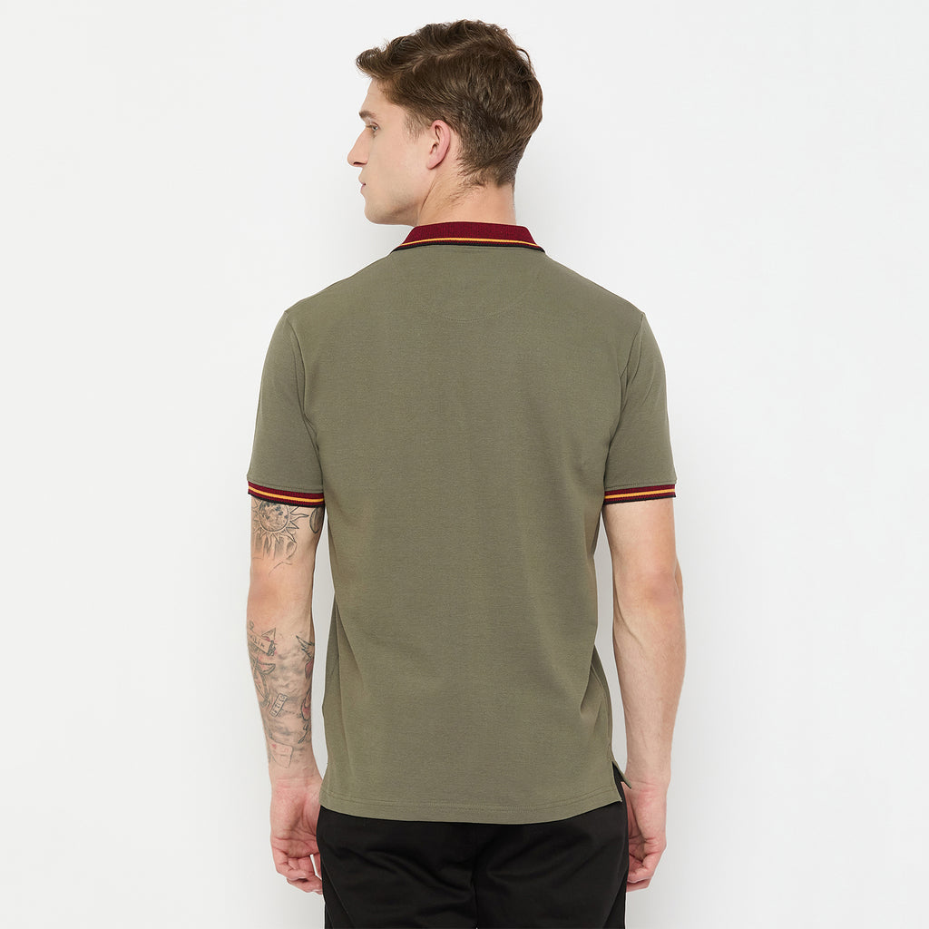Duke Urban Men Half Sleeve Cotton Tshirt (LF7238)
