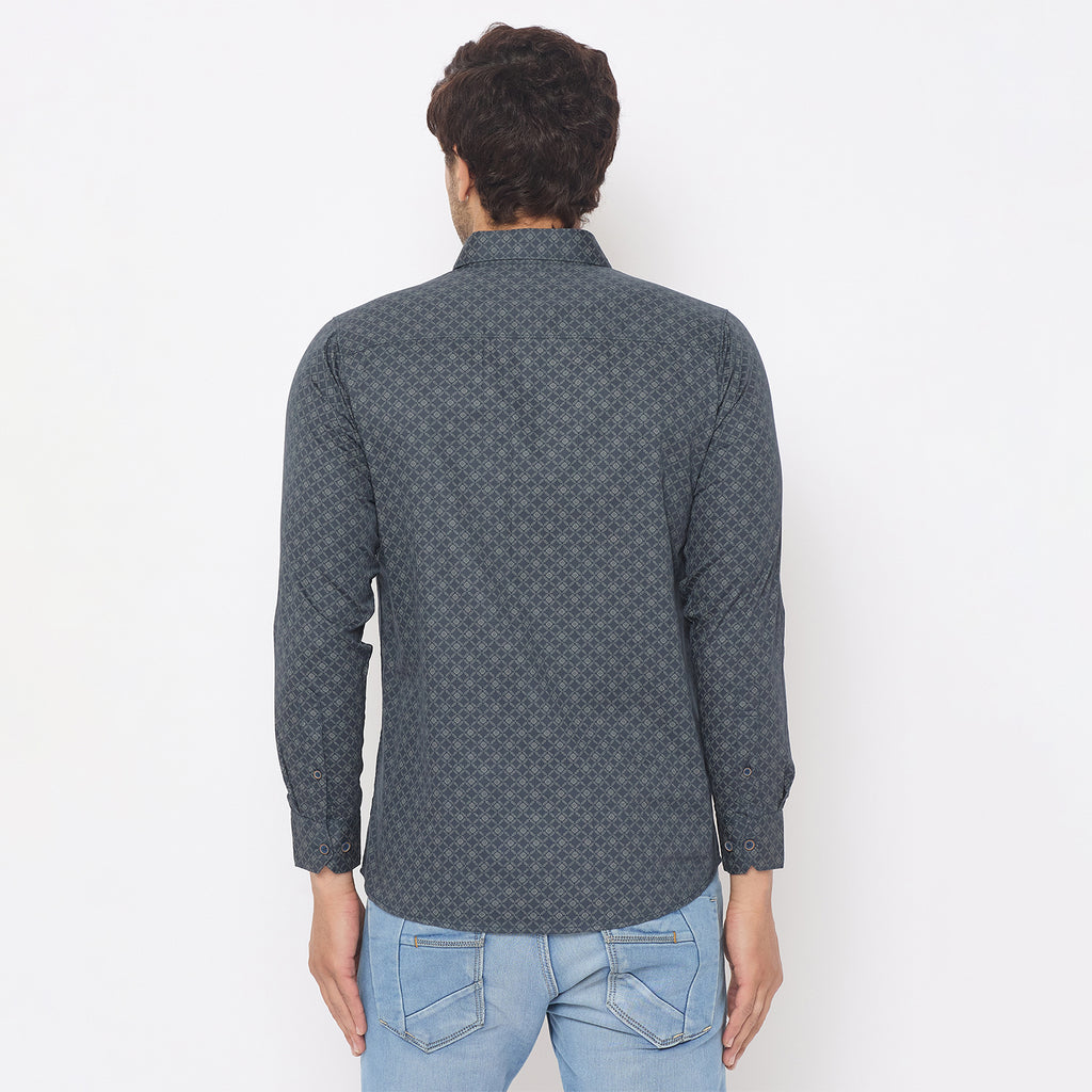 Duke Urban Men Full Sleeve Cotton Shirt (SDO6PRTS)