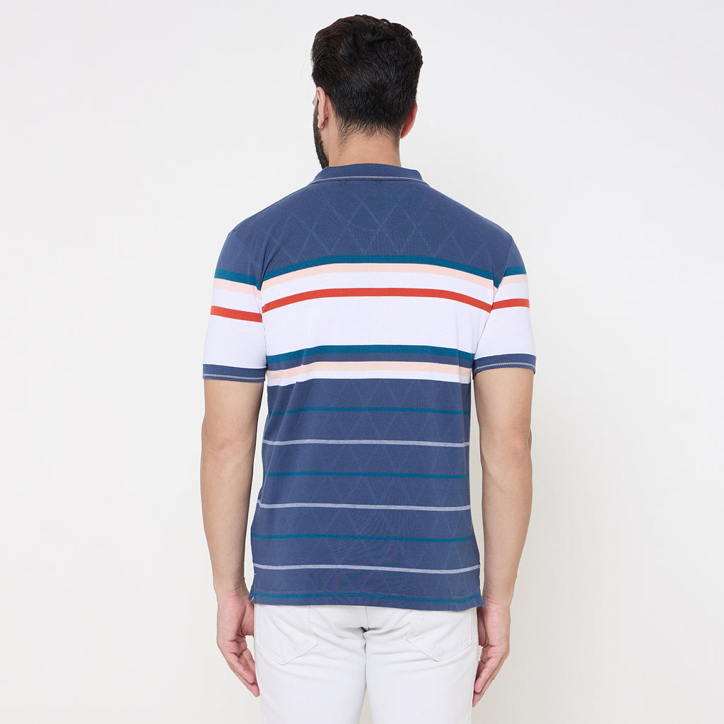 Duke Urban Men Half Sleeve Cotton T-shirt (LF7183)