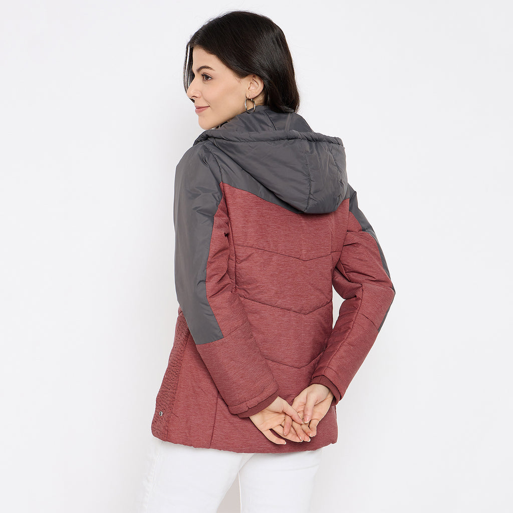 Duke Urban Women Full Sleeve Quilted Jacket (SDZ4064)