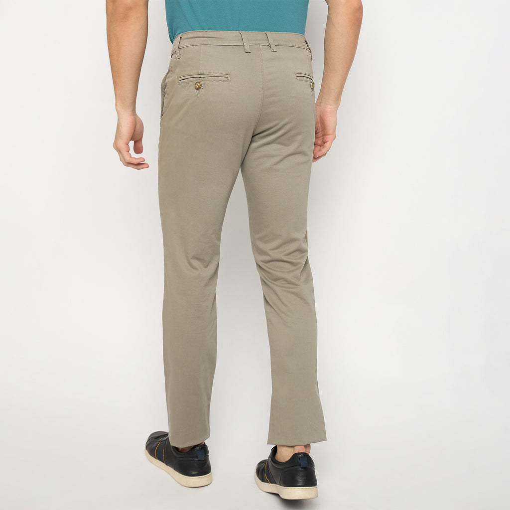 Duke Urban Men Flatfront Narrowfit Chinos Trousers (SDT4626)