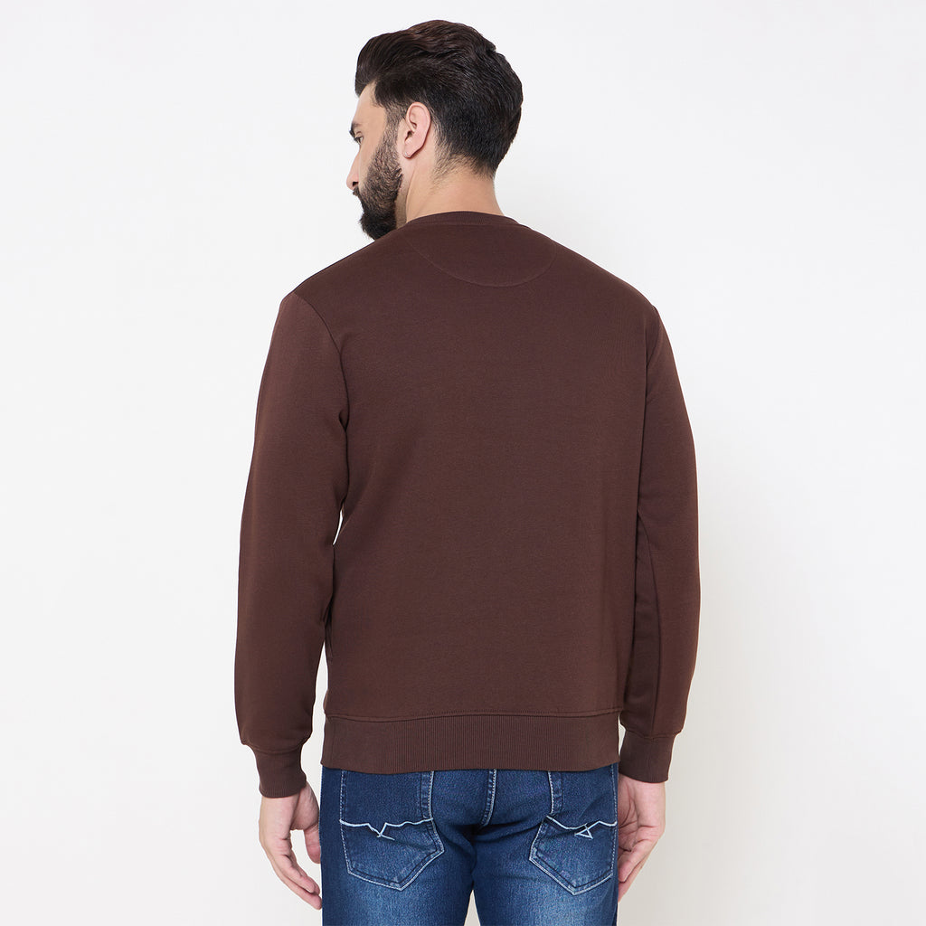 Duke Urban Men Solid Sweatshirt (LF6451)