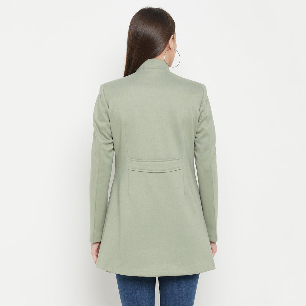 Duke Urban Women Full Sleeve Long Coat (SDZ4107)