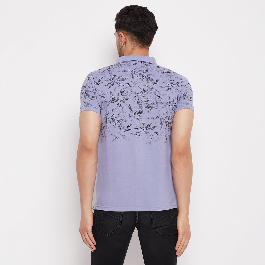 Duke Urban Men Polo Neck Half Sleeve Cotton T-shirt (LF5798)