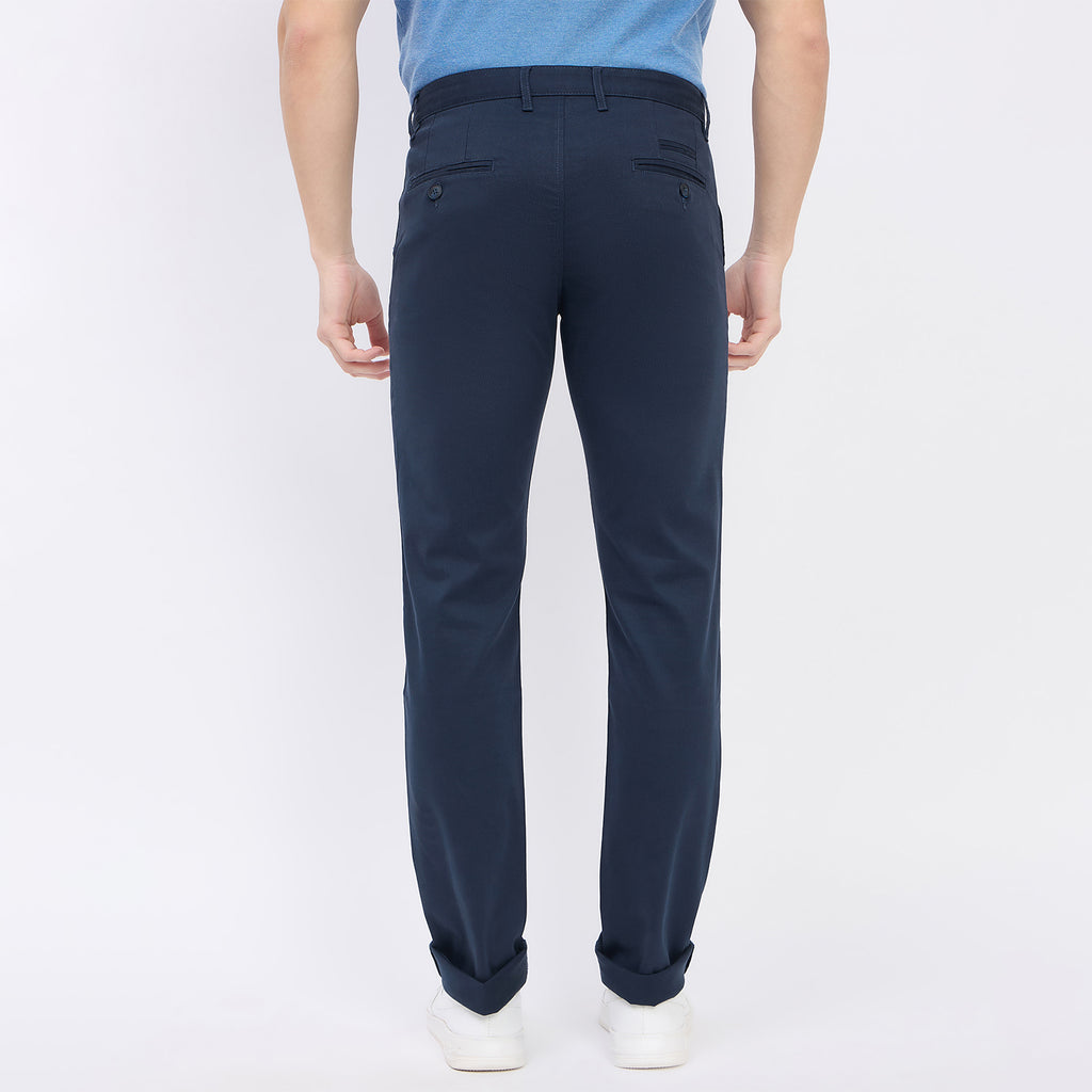 Duke Urban Men Flatfront Narrowfit Chinos Trousers (SDT4565)