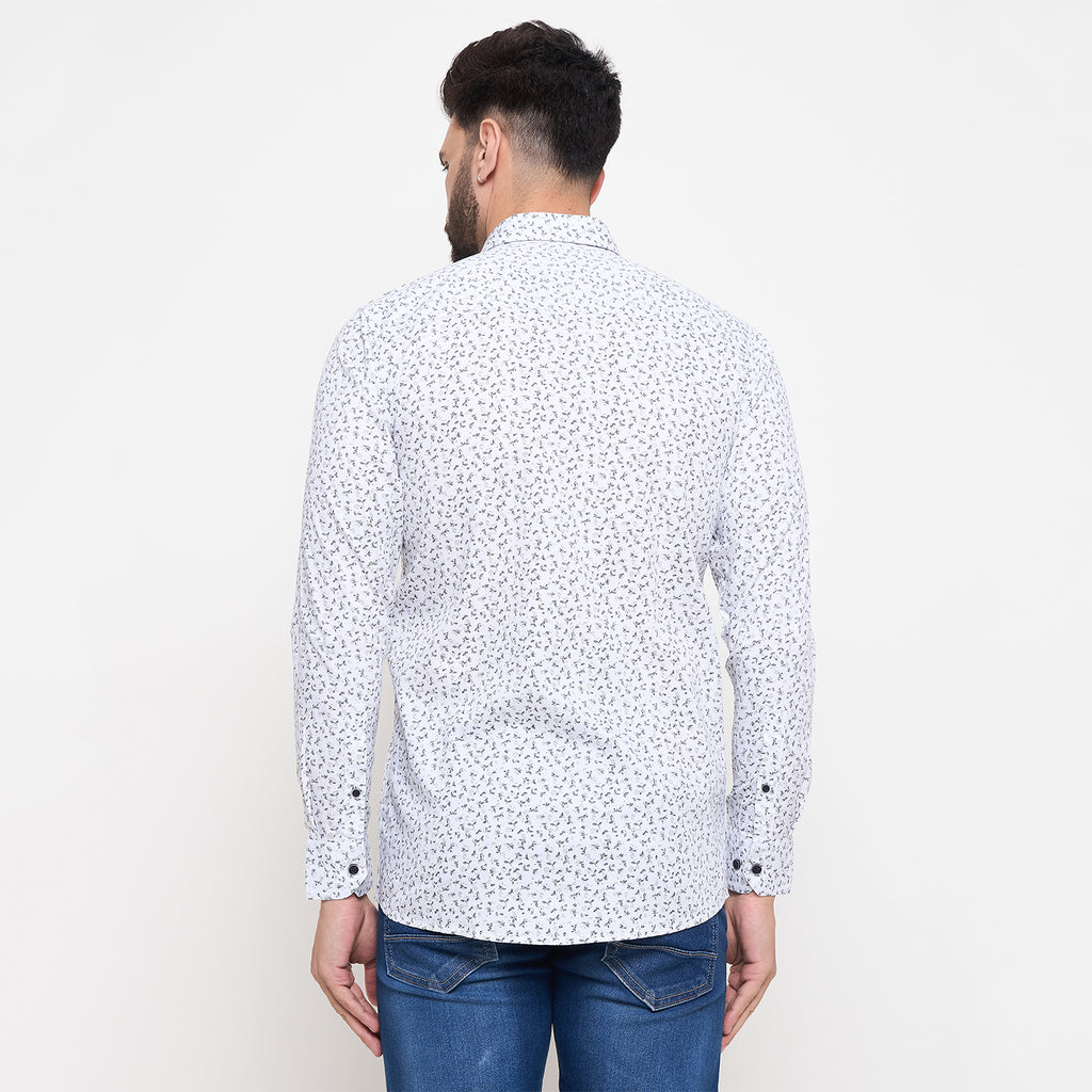 Duke Urban Men Full Sleeve Cotton Shirt (SDO6PRTT)