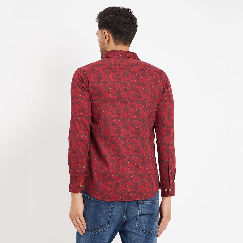 Duke Urban Men Full Sleeve Cotton Shirt (SDO8PRSH)