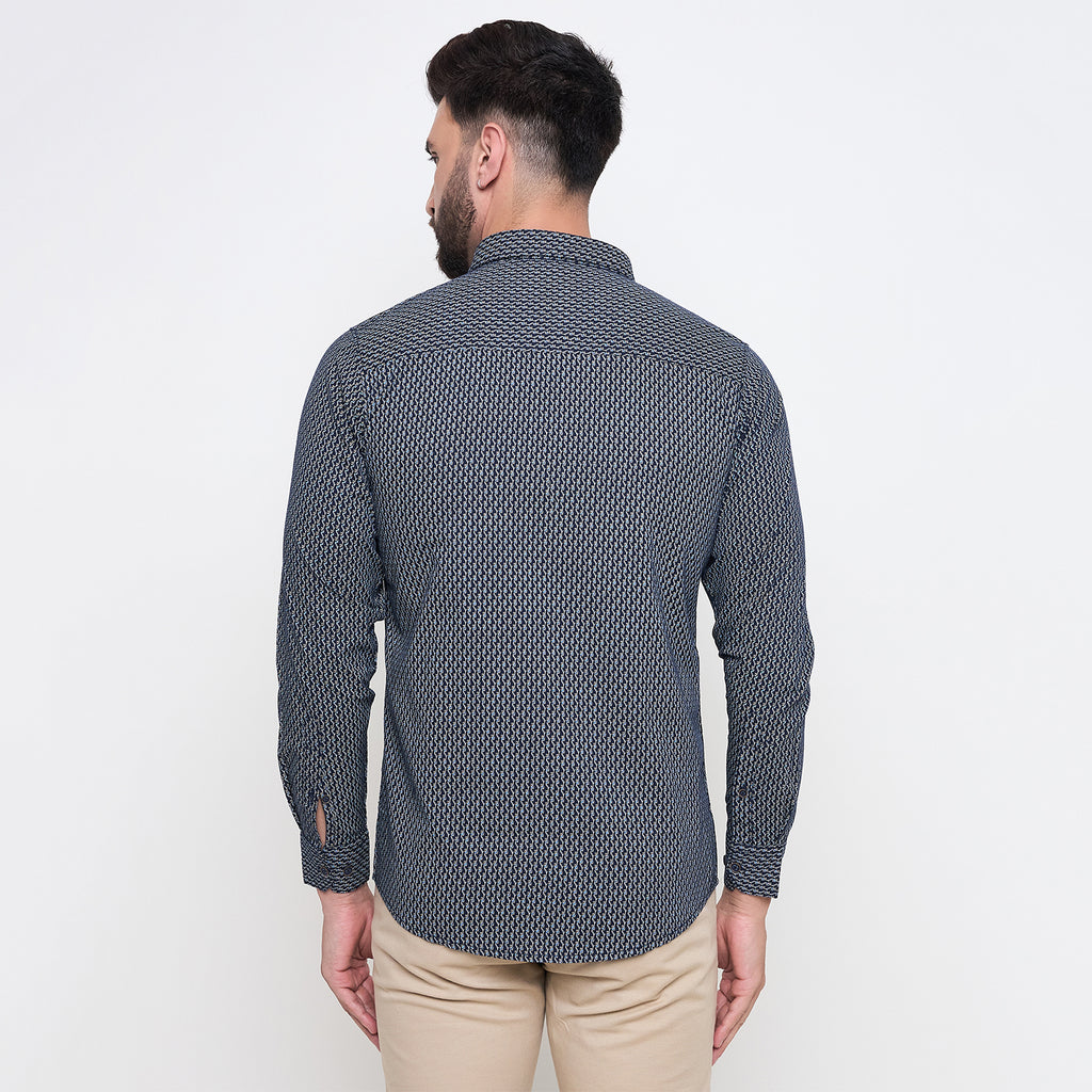 Duke Urban Men Full Sleeve Cotton Shirt (SDO7PRB)