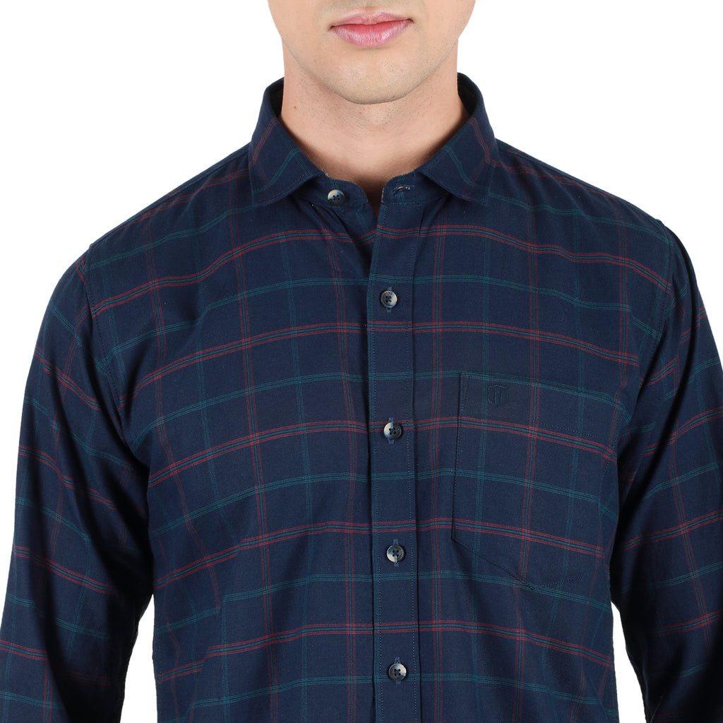 Duke Urban Men Full Sleeve Cotton Shirt (SDO8CKOC)