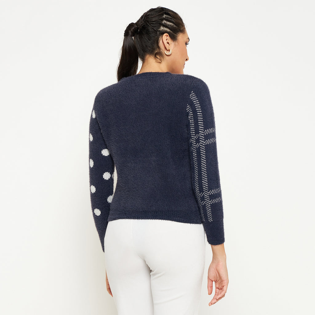 Duke Urban Women Full Sleeve Crop Pullover (SDS1236)