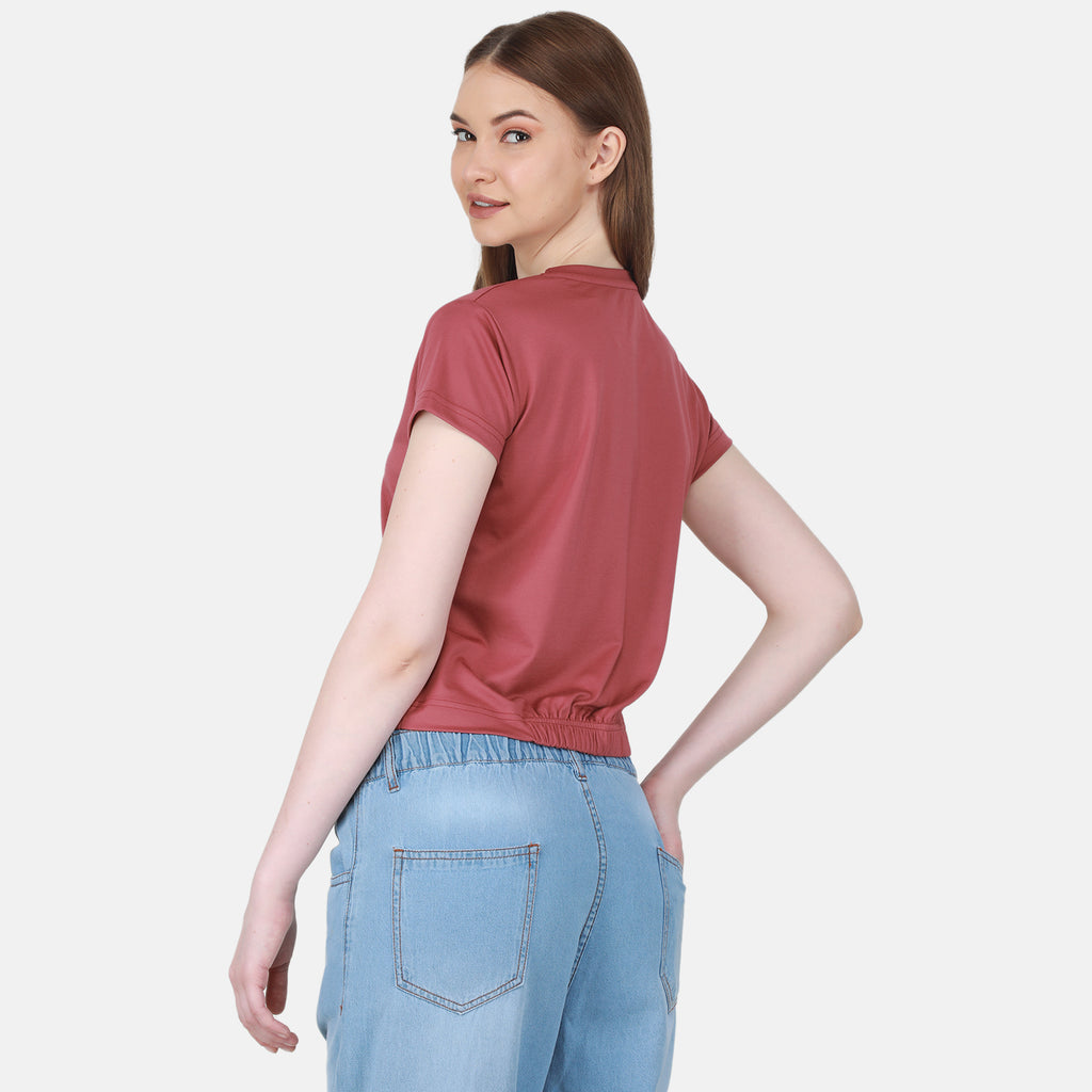 Duke Urban Women Round Neck Printed Top (LFX892)