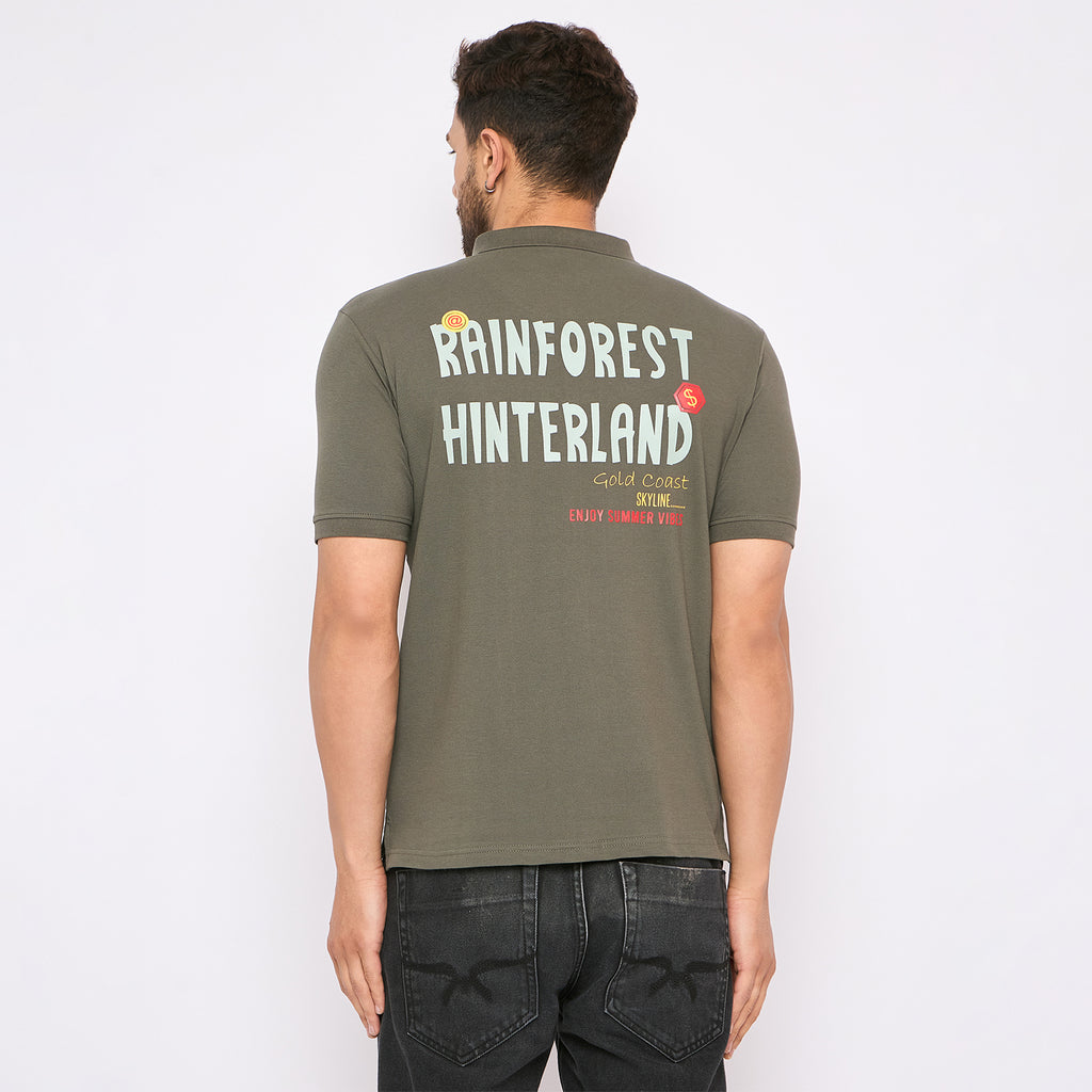 Duke Urban Men Half Sleeve Cotton T-shirt (LF7175)