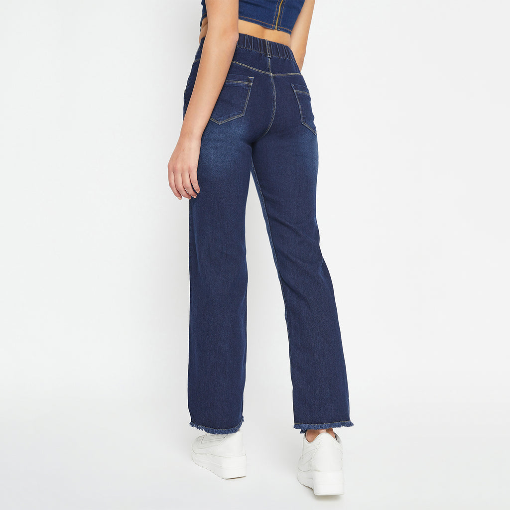 Duke Urban Women Straight Fit Stretchable Jeans (SDD6743)