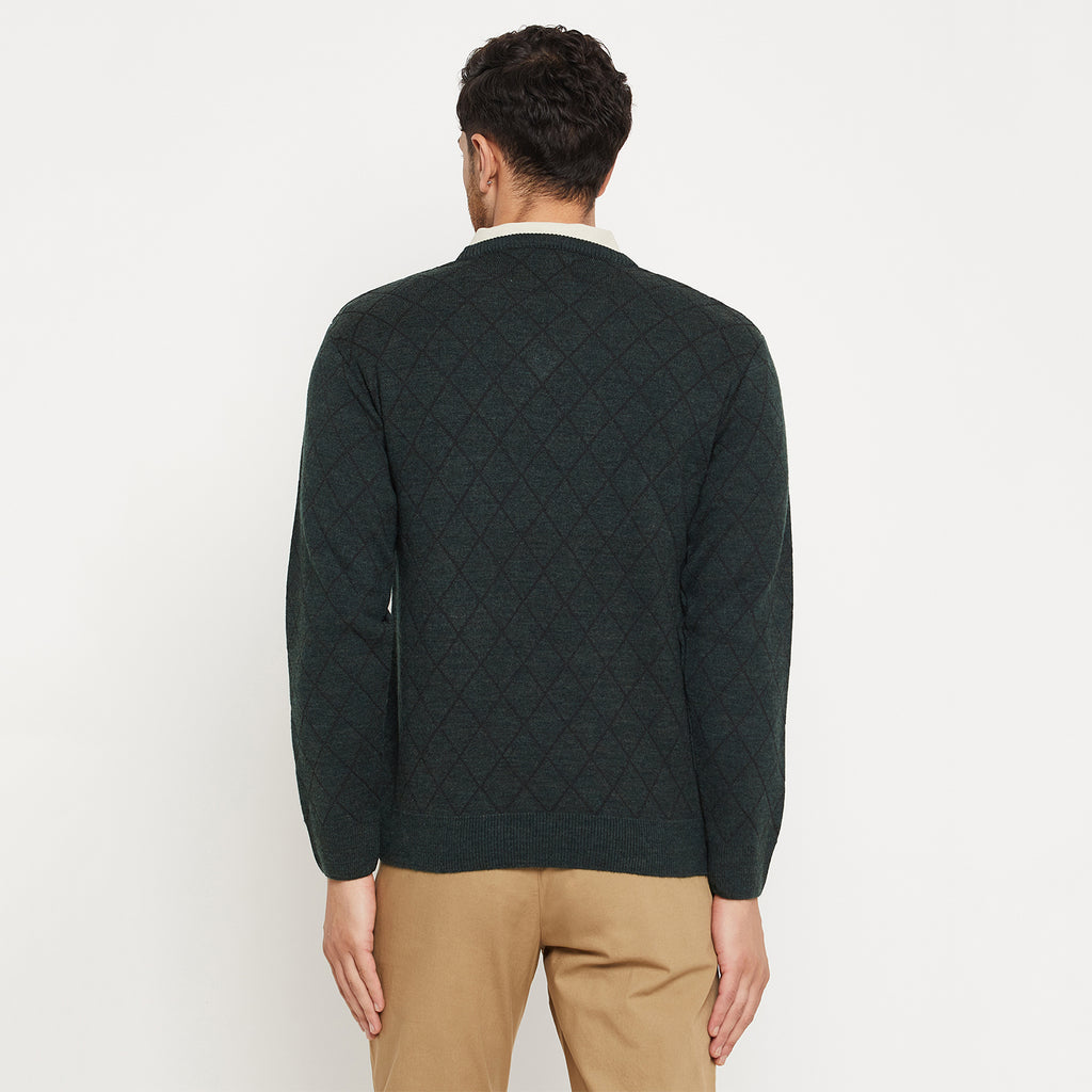 Duke Urban Men Full Sleeve V Neck Sweater (SDS2127)