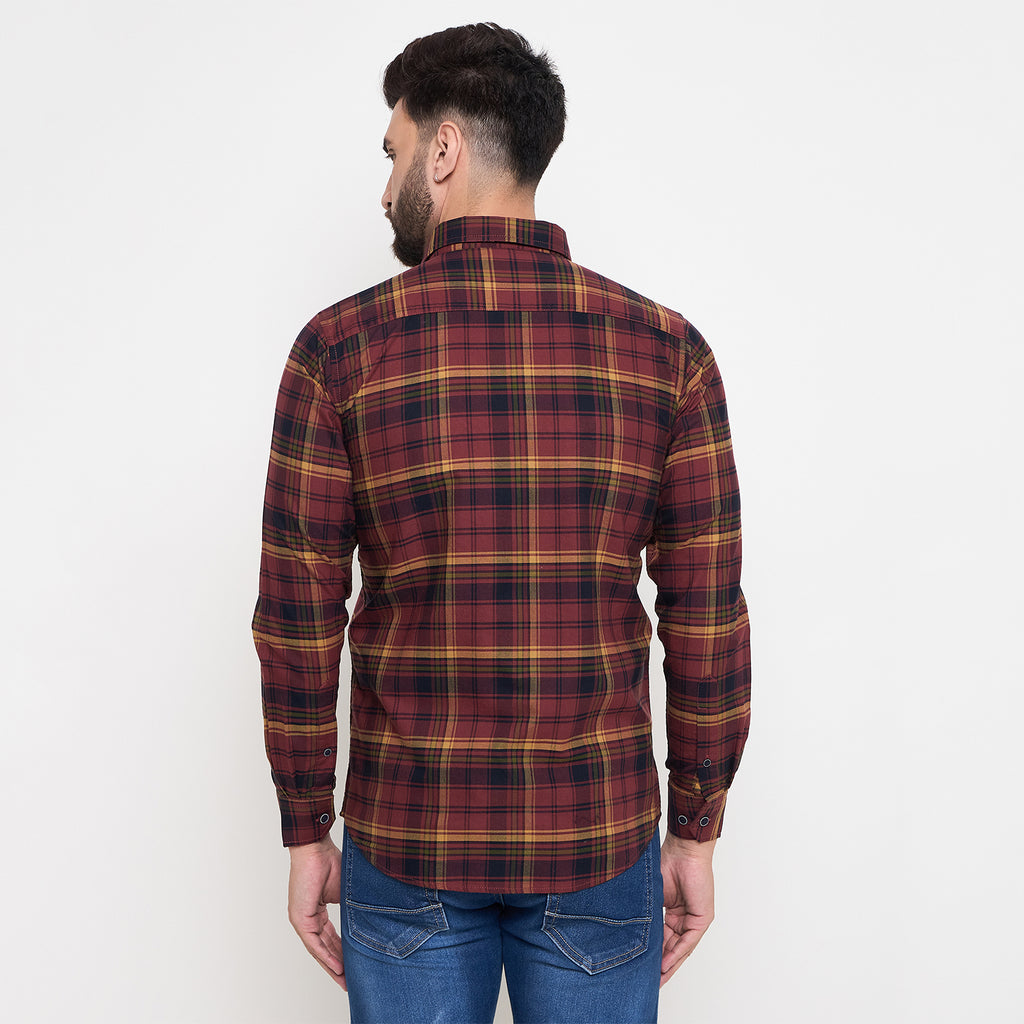 Duke Urban Men Full Sleeve Cotton Shirt (SDO5CKOQ)