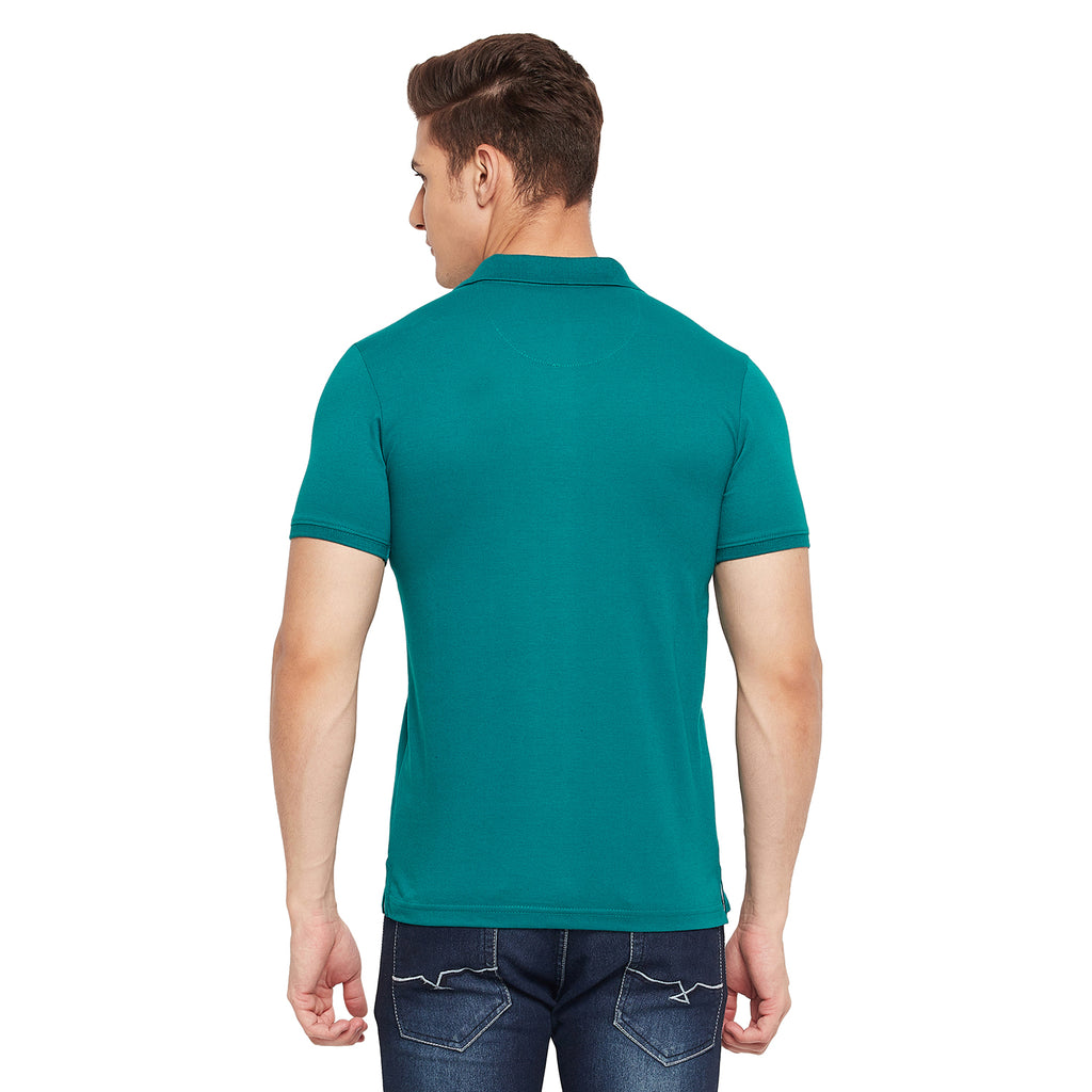 Duke Urban Men Half Sleeve Polo Neck T-Shirt (LQ2423)