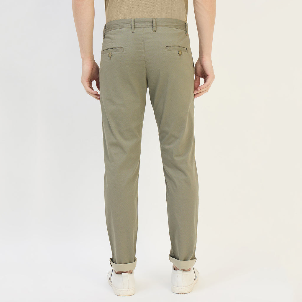 Duke Urban Men Narrowfit Flatfront Trouser (SDT4610)