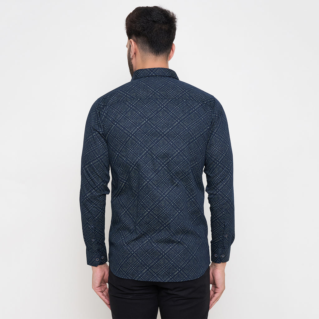 Duke Urban Men Full Sleeve Cotton Shirt (SDO6PRTQ)