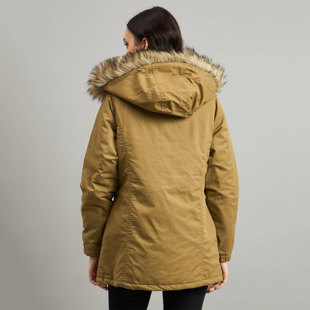 Duke Urban Women Short Style Hooded Bomber Jacket (SDZ4050R)