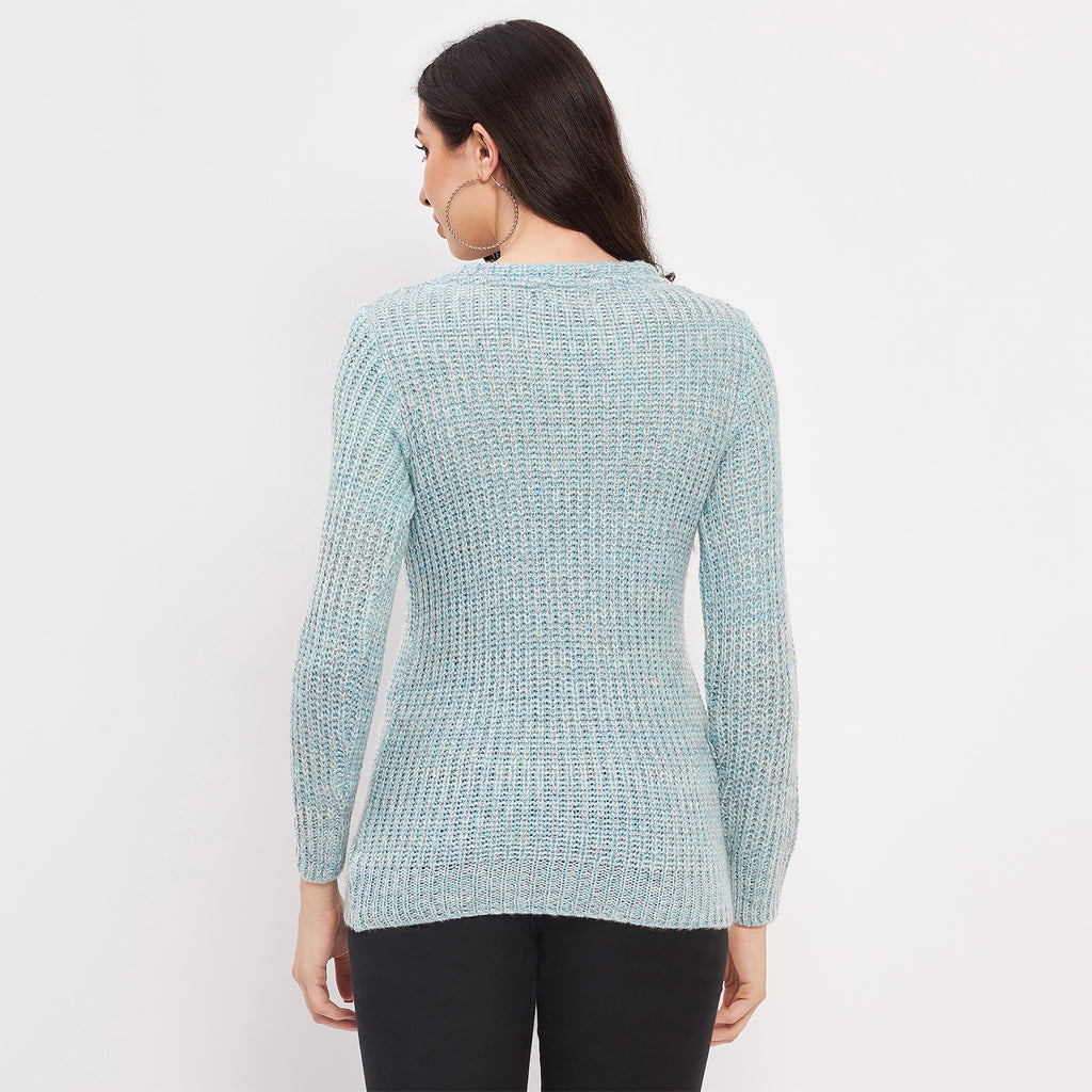 Duke Urban Women Full Sleeve Woven Sweater (LQS9778)