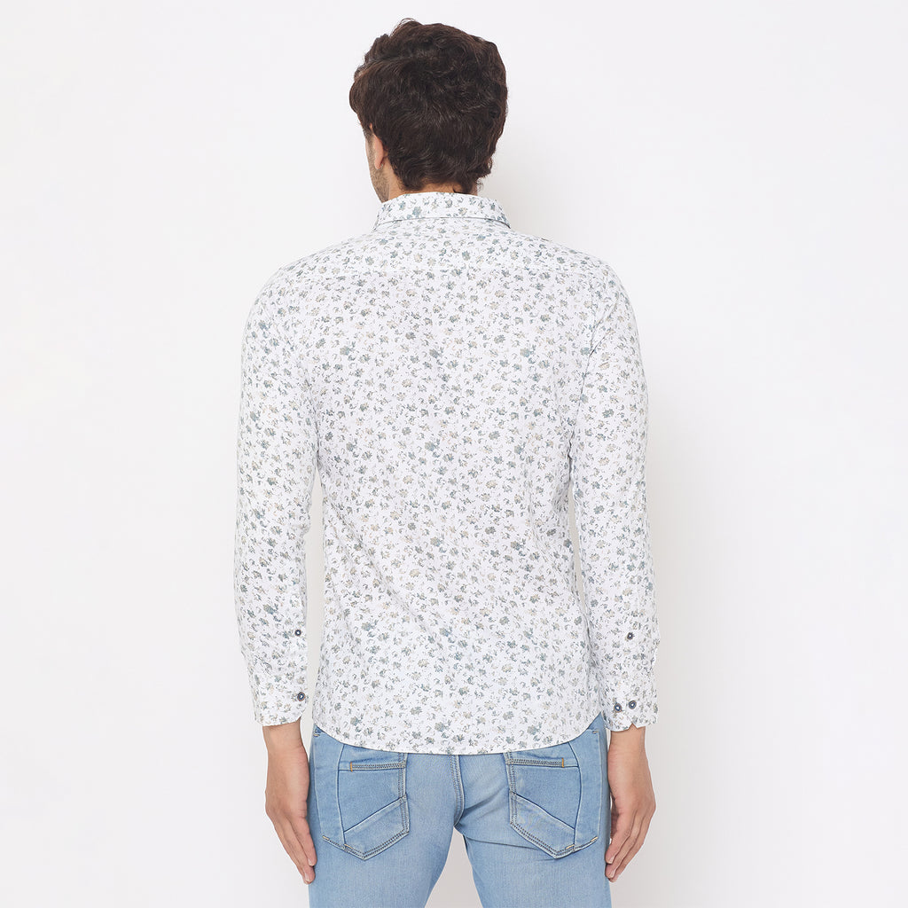 Duke Urban Men Full Sleeve Cotton Shirt (SDO8PRN)