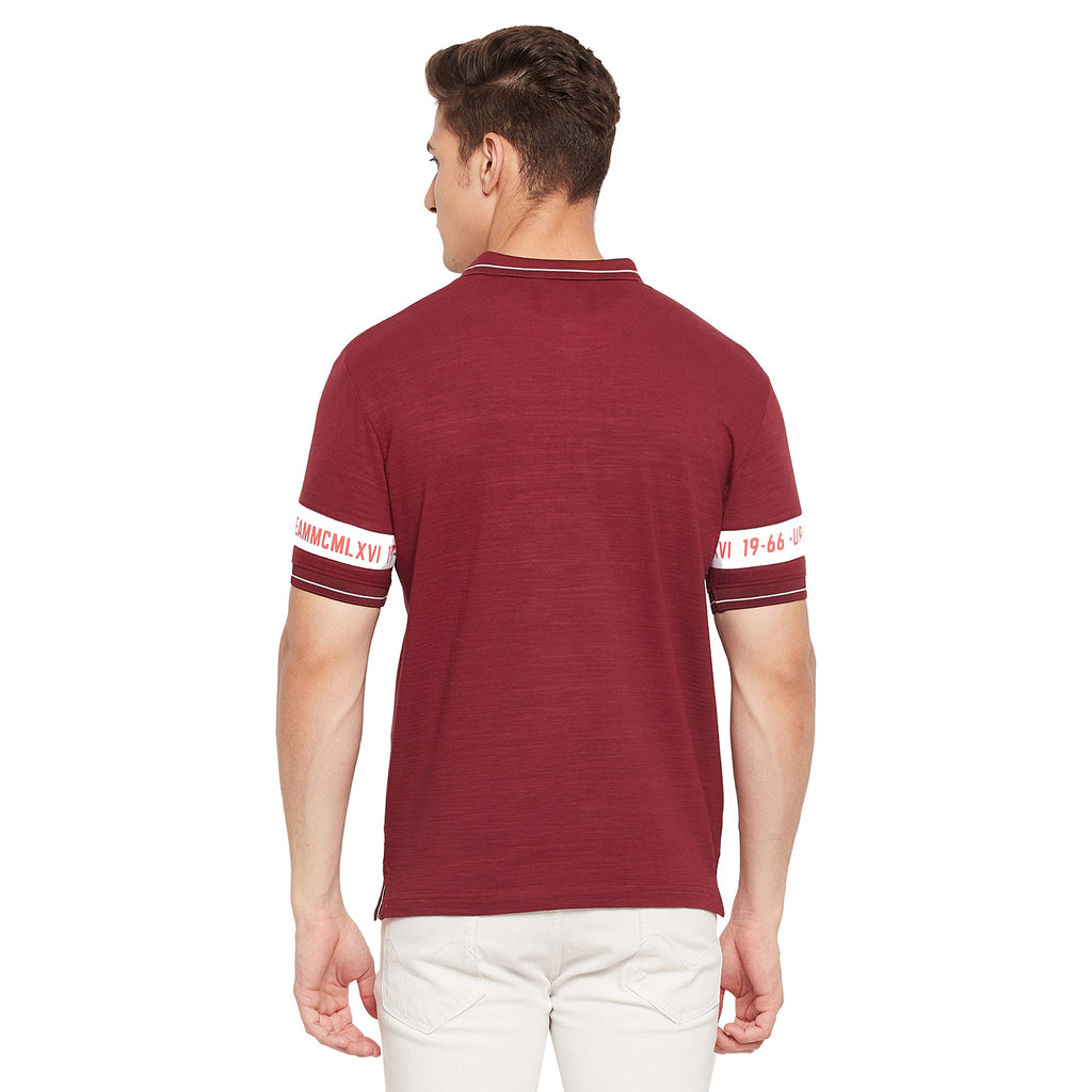 Duke Urban Men Polo Neck Half Sleeve T-Shirt (LQ4519)