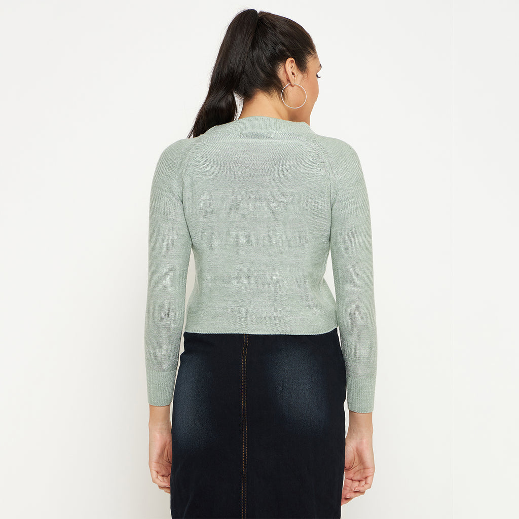 Duke Urban Women Full Sleeve Crop Pullover (SDS1235)