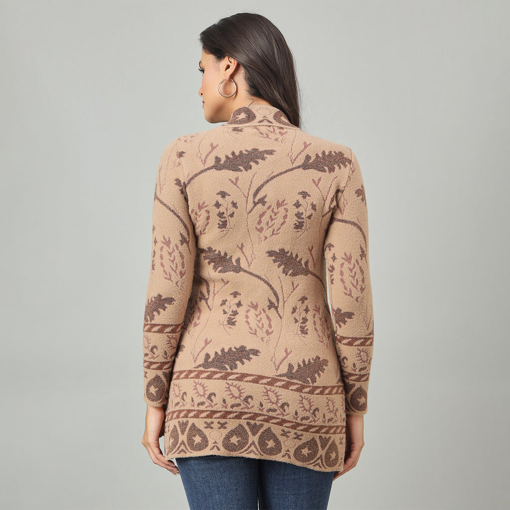 Duke Urban Women Long Coat Shortstyle Sweater (SDS1305)