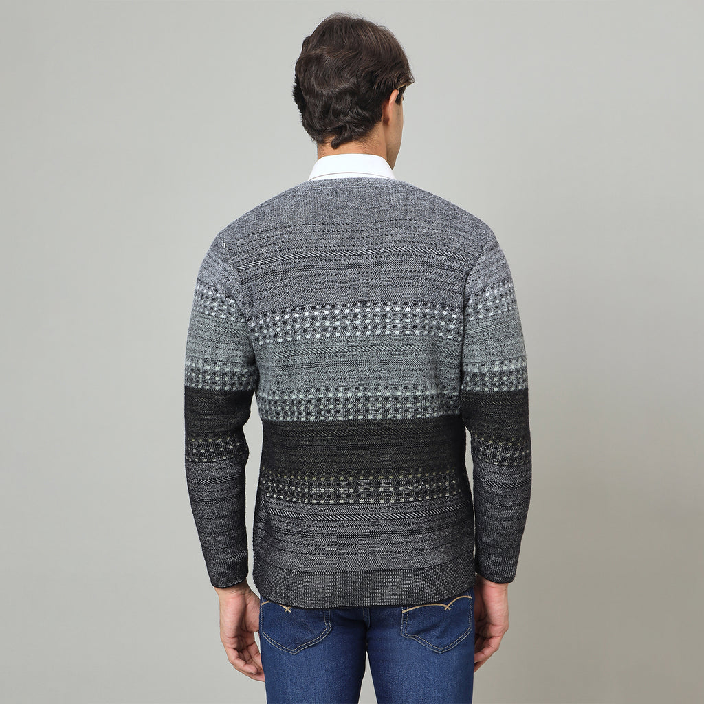 Duke Urban Men Full Sleeve V Neck Sweater (SDS2247)