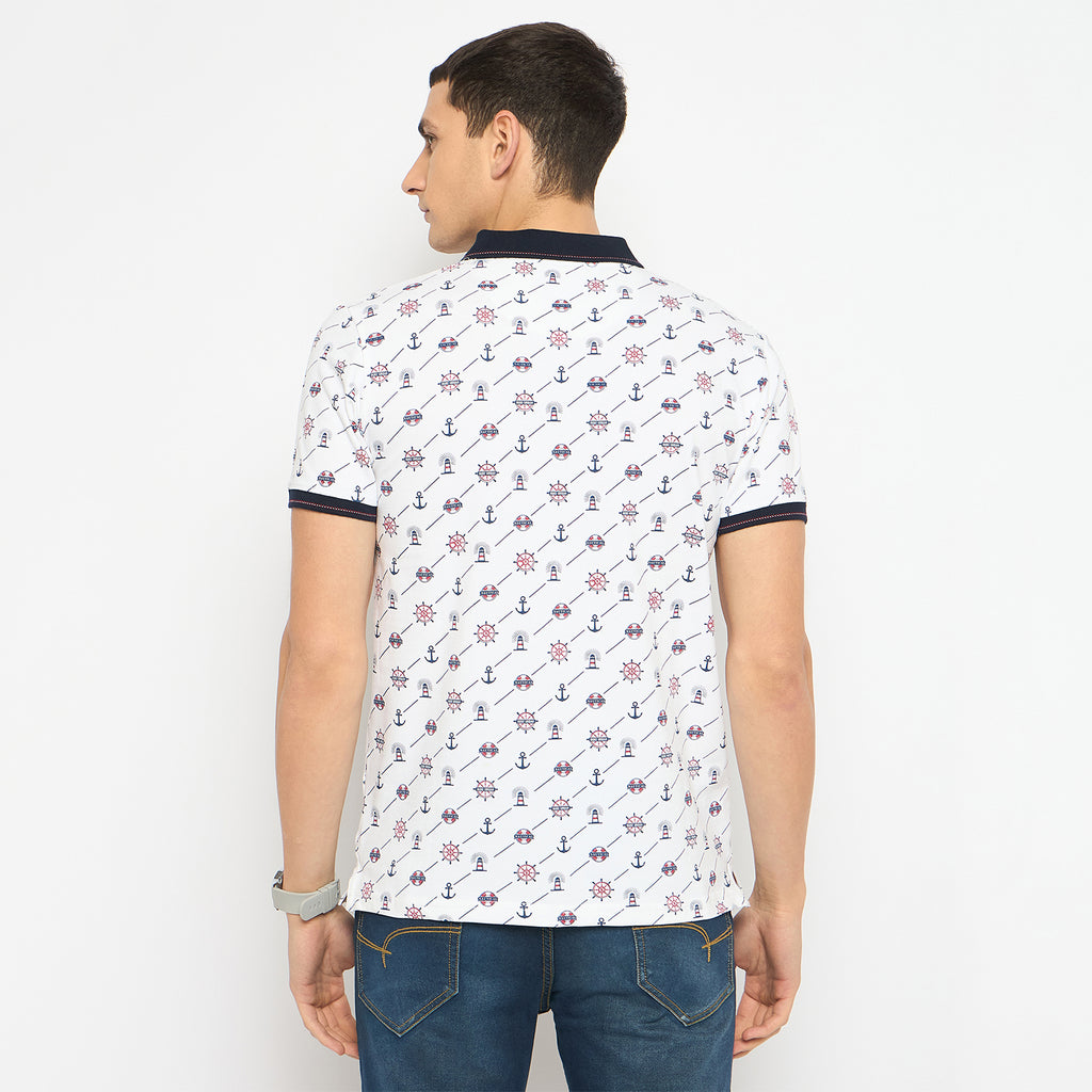 Duke Urban Men Half Sleeve Cotton Tshirt (LF7239)