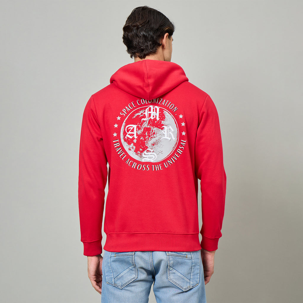 Duke Urban Men Hooded Smart fit Full Zip Sweatshirt (LF6357)