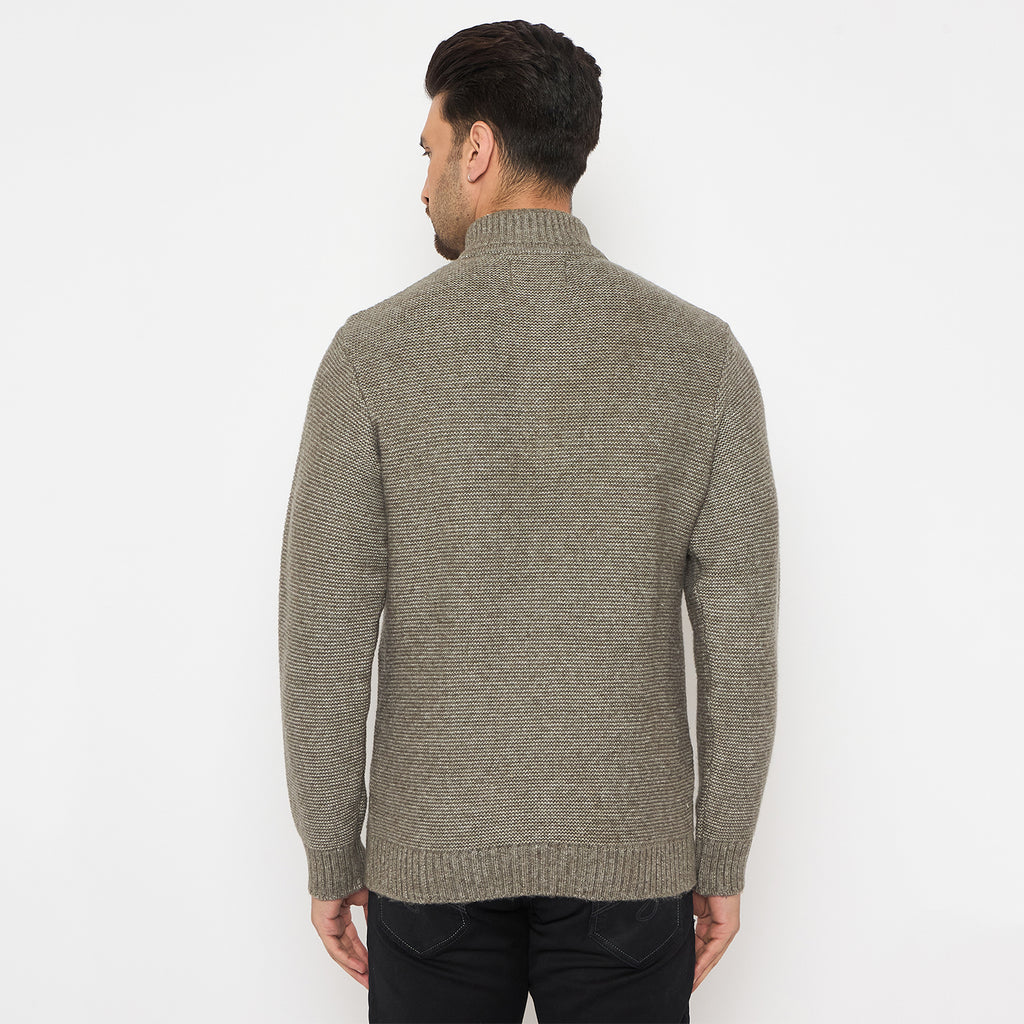 Duke Urban Men Full Sleeve Button Placket Sweater (SDS2242)