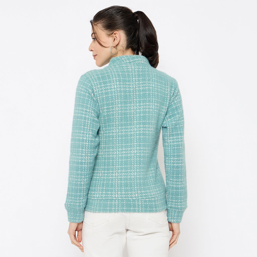 Duke Urban Women Full Sleeve Zipper Sweatshirt (LFX863)