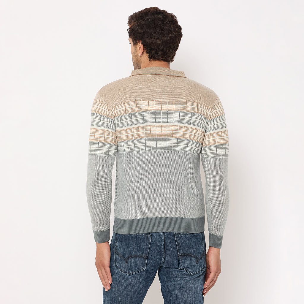 Duke Urban Men Collared Neck Sweater (SDS2231)