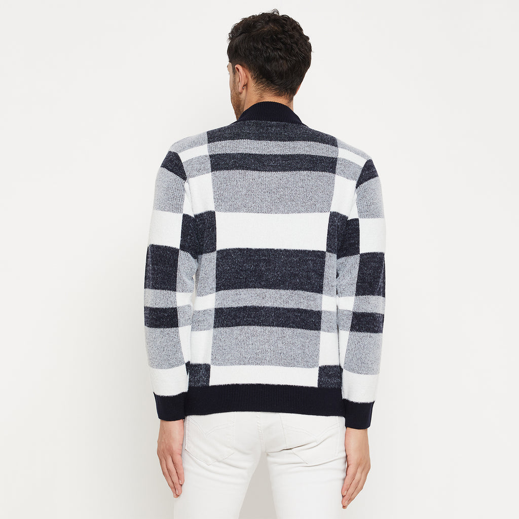 Duke Urban Men Full Sleeve Half Zip Pullover (SDS2142)