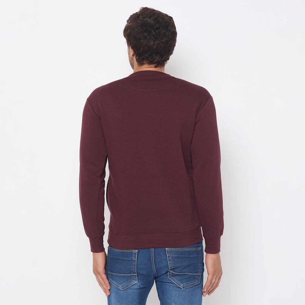 Duke Urban Men Solid Sweatshirt (LF6451)