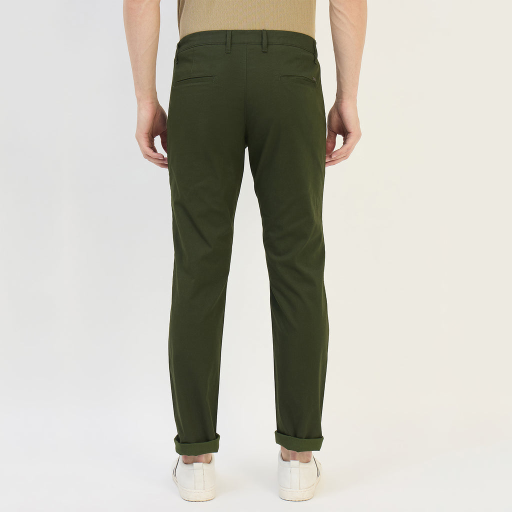 Duke Urban Men Narrowfit Flatfront Trouser (SDT4613)