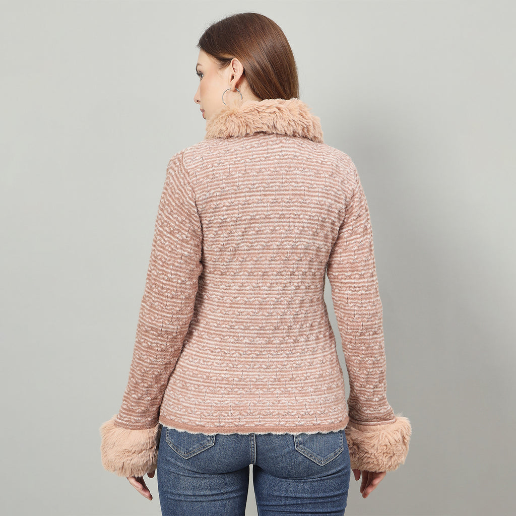 Duke Urban Women Front Open Short Sweater (SDS1308A)