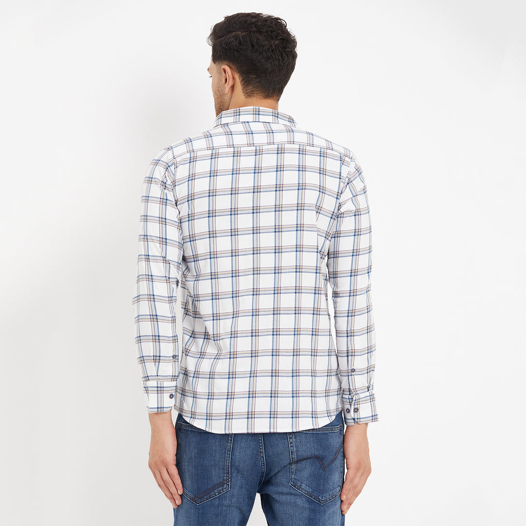Duke Urban Men Full Sleeve Cotton Shirt (SDO8CKTU)