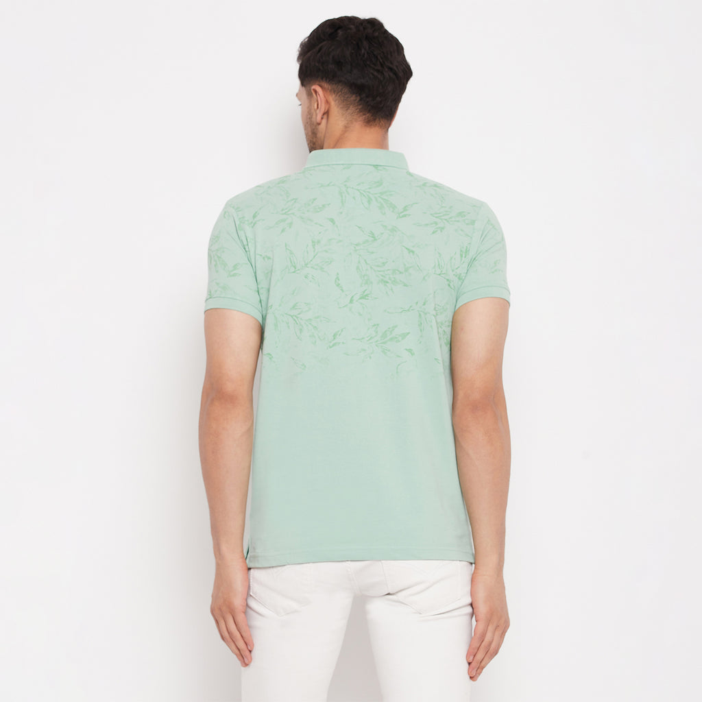 Duke Urban Men Polo Neck Half Sleeve Cotton T-shirt (LF5798)