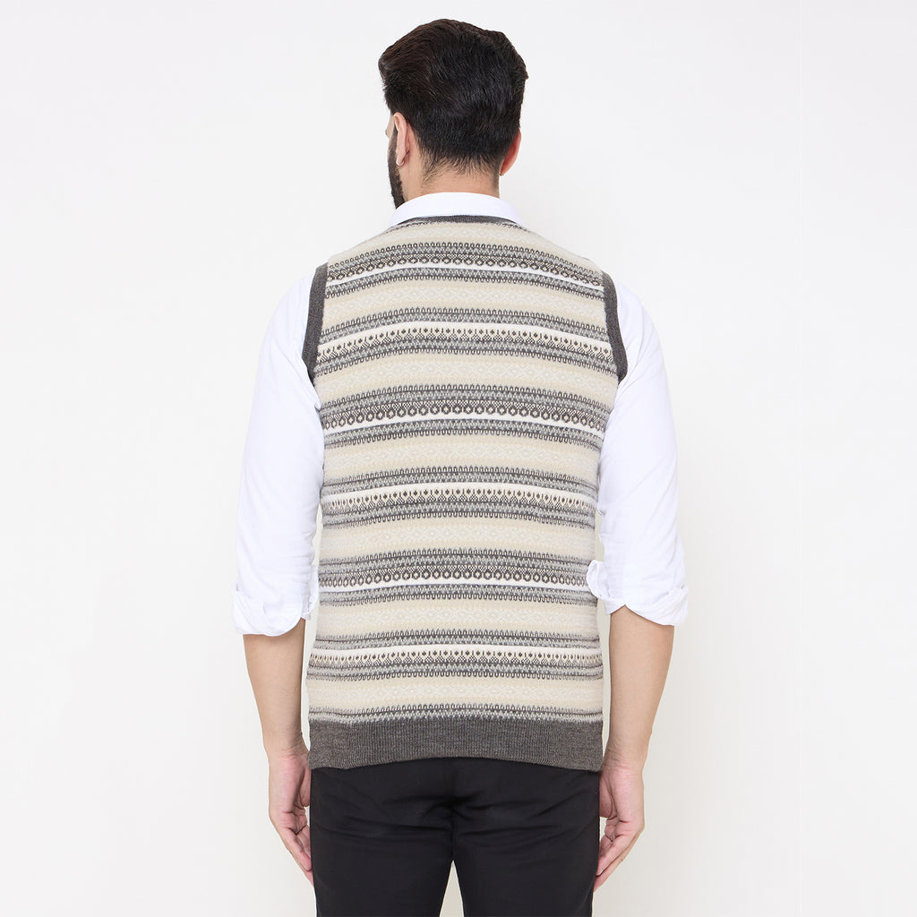 Duke Urban Men V Neck Reversible Sweater (SDS2287)