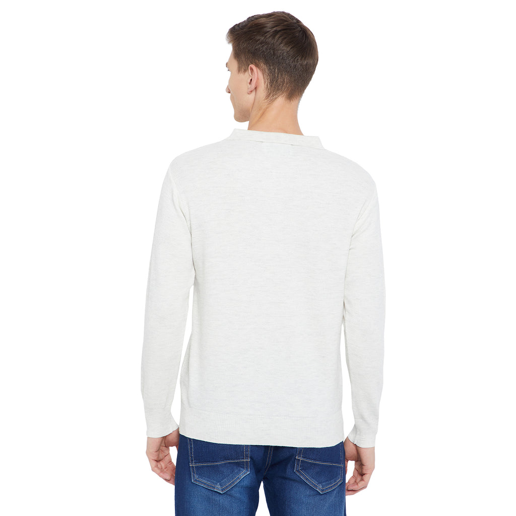 Duke Urban Men Collared Neck Full Sleeve Sweater (SDS711)