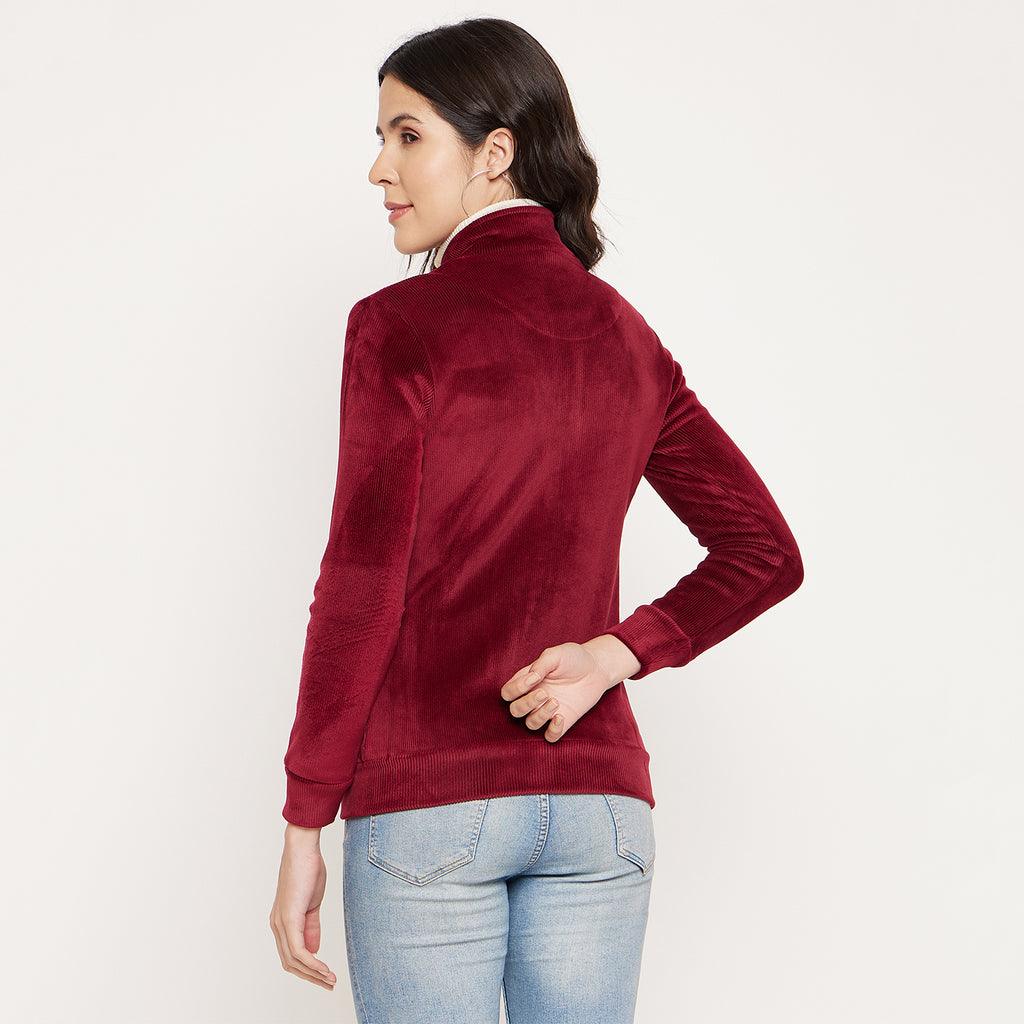 Duke Urban Women Zipper Sweatshirt (LFX923)