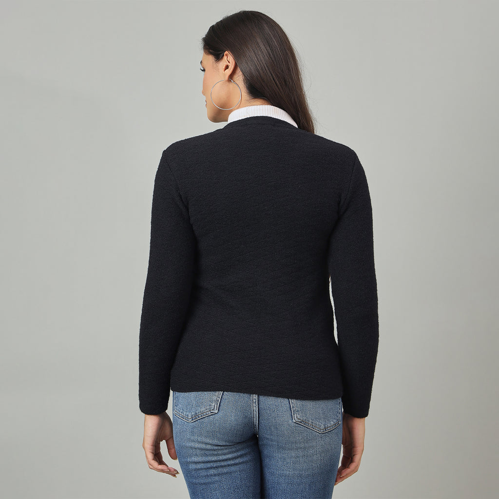 Duke Urban Women Front Open Short Sweater (SDS1407)