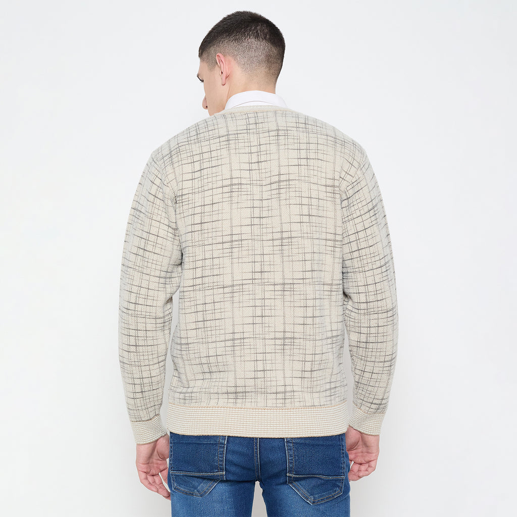 Duke Urban Men Full Sleeve V Neck Sweater (SDS2233)