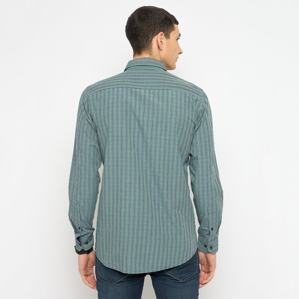 Duke Urban Men Full Sleeve Cotton Shirt (SDO5CKAR)