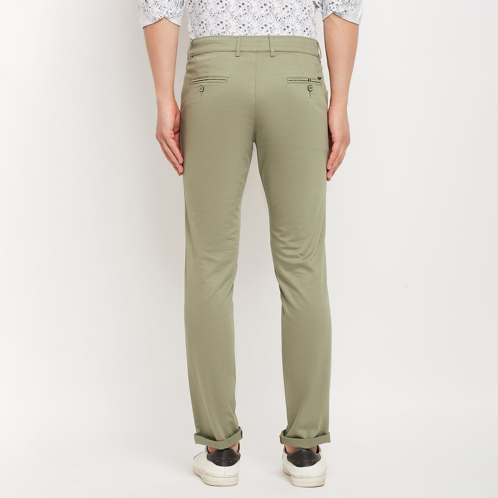 Duke Urban Men Slim Fit Cotton Trousers (SDT4581)