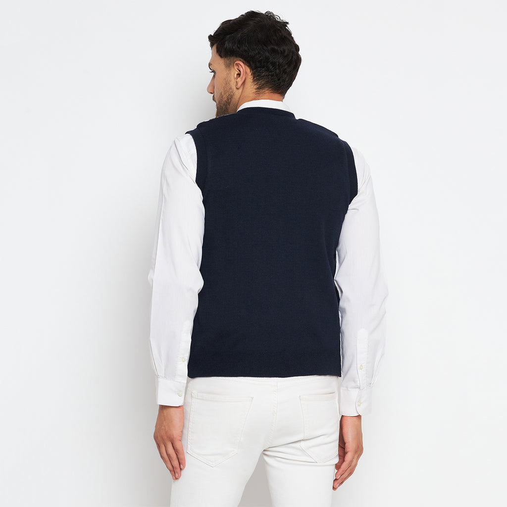 Duke Urban Men Sleeveless Reversible Sweater (SDS2036)