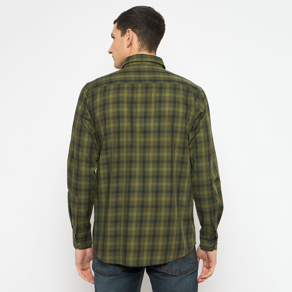 Duke Urban Men Full Sleeve Cotton Shirt (SDO5CKAQ)