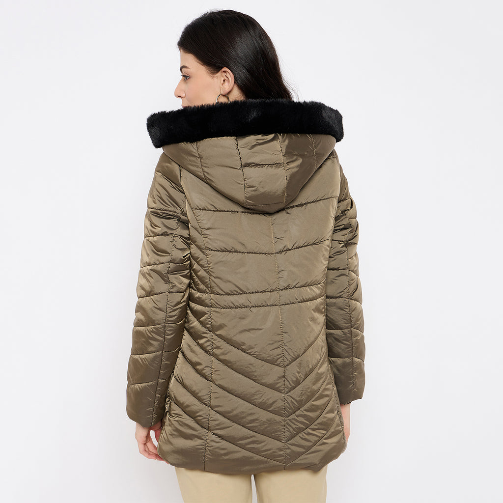 Duke Urban Women Full Sleeve Long Jacket (SDZ4113)